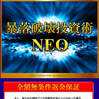 暴落破壊投資術NEOのサイト画像