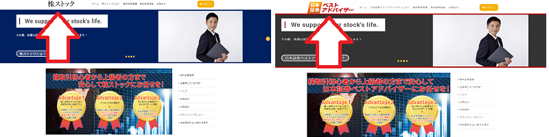 日本証券ベストアドバイザーのホームページ